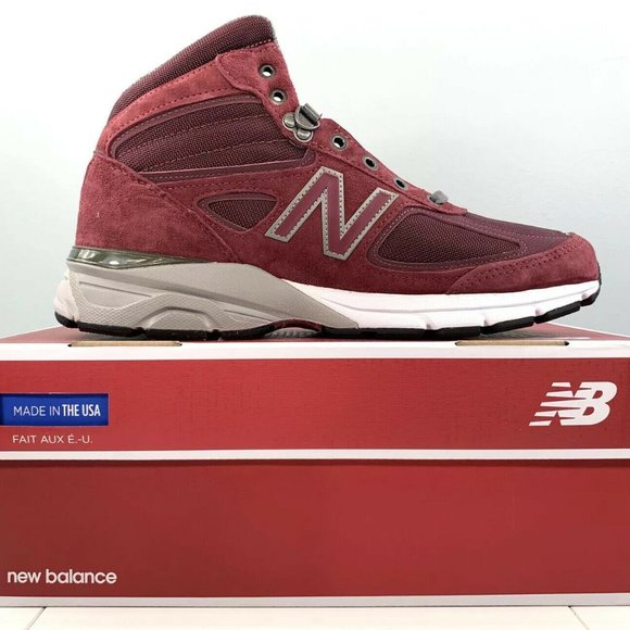 new balance 990v4 burgundy